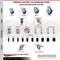Service Caster 3.5 Inch 316SS Blue Polyurethane Swivel Bolt Hole Caster Set with 2 Lock Brake SCC-SS316BHTTL20S3514-PPUB-BLUE-2-S2 - alternate 4